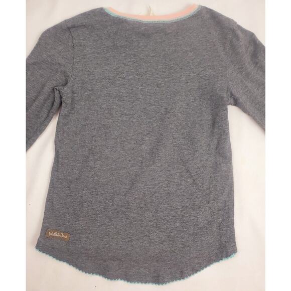 Matilda Jane Top 6 Just Imagine Holly Ween Halloween Graphic Tee Cat Girls Size - Picture 5 of 5